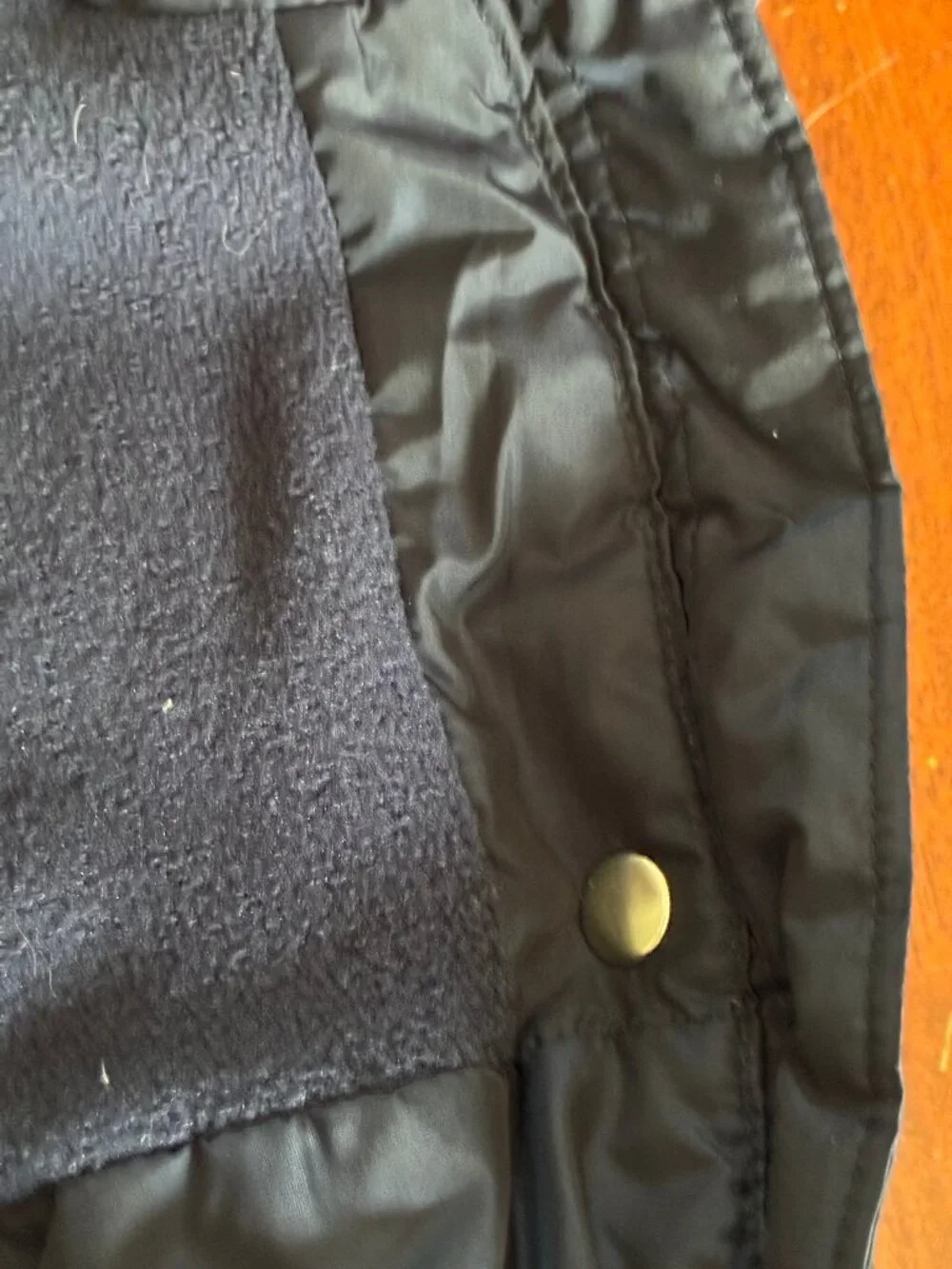 Baby Gap Girl Puffer Hooded Navy Jacket Coat  12-18 M